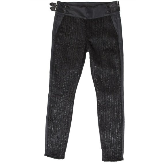 NWT 7 For all Mankind Malhia Kent Tweed Pants Capsule Collection Size 26 - Picture 4 of 12